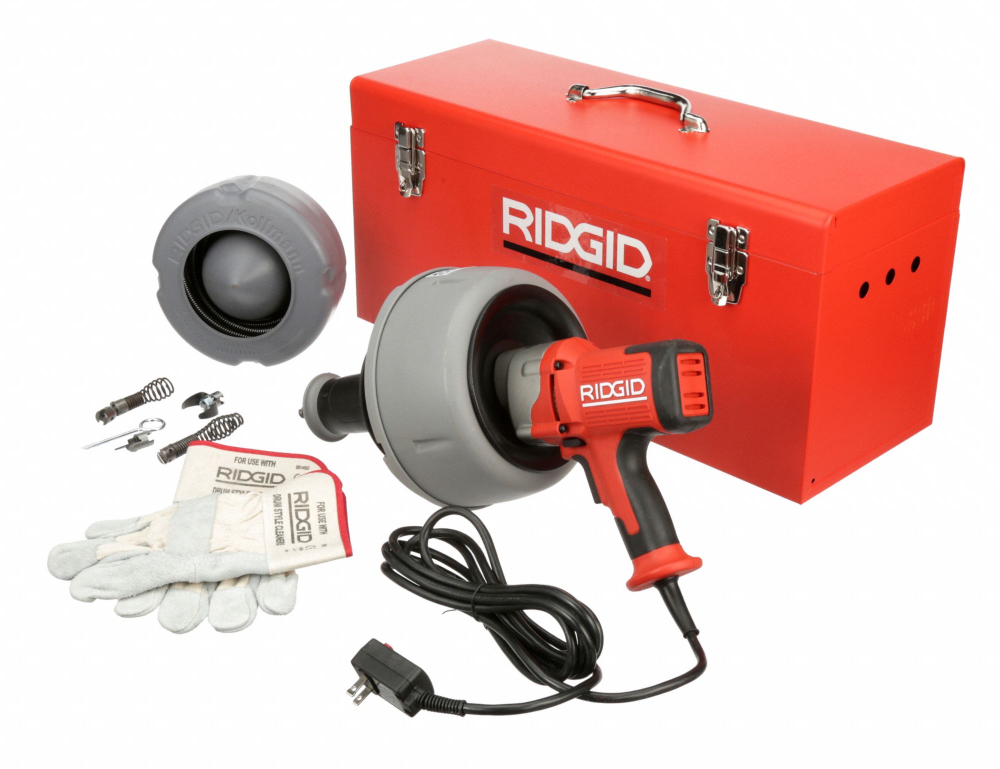RIDGID Drain Cleaning Gun Kit, 3/4 to 21/2 in. 38HY6036023 Grainger