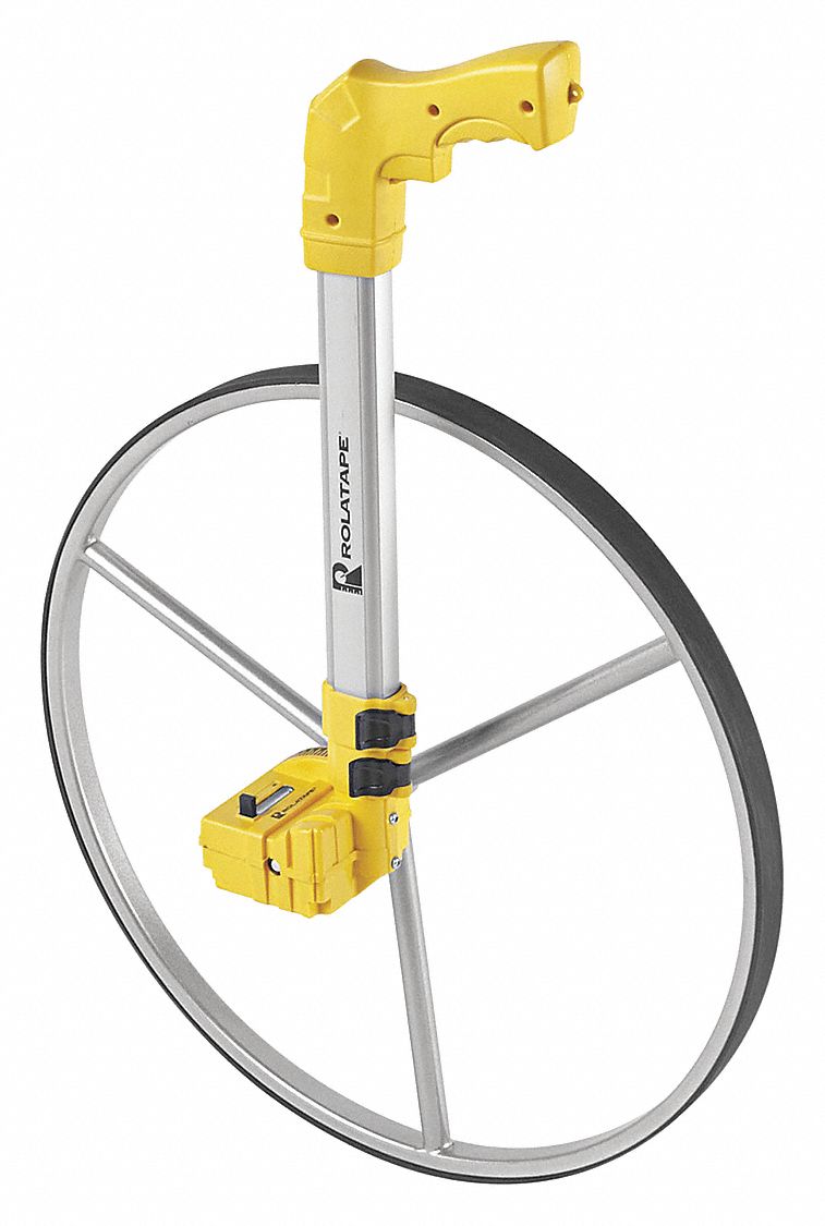 ROLATAPE Mechanical Measuring Wheel, Outdoor, 59 11/16 in Cir. Single