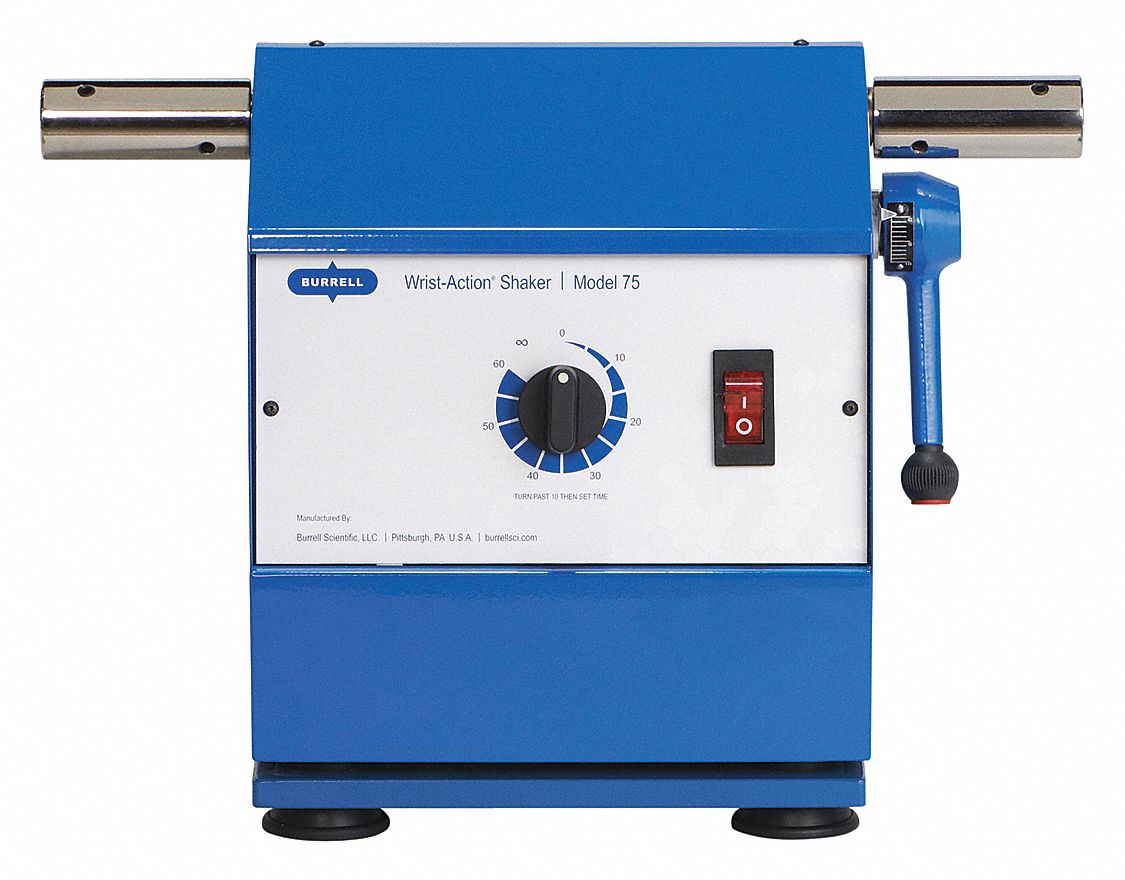 BURRELL SCIENTIFIC, Wrist Action, 10 lb Load Capacity, Shaker 38MX02