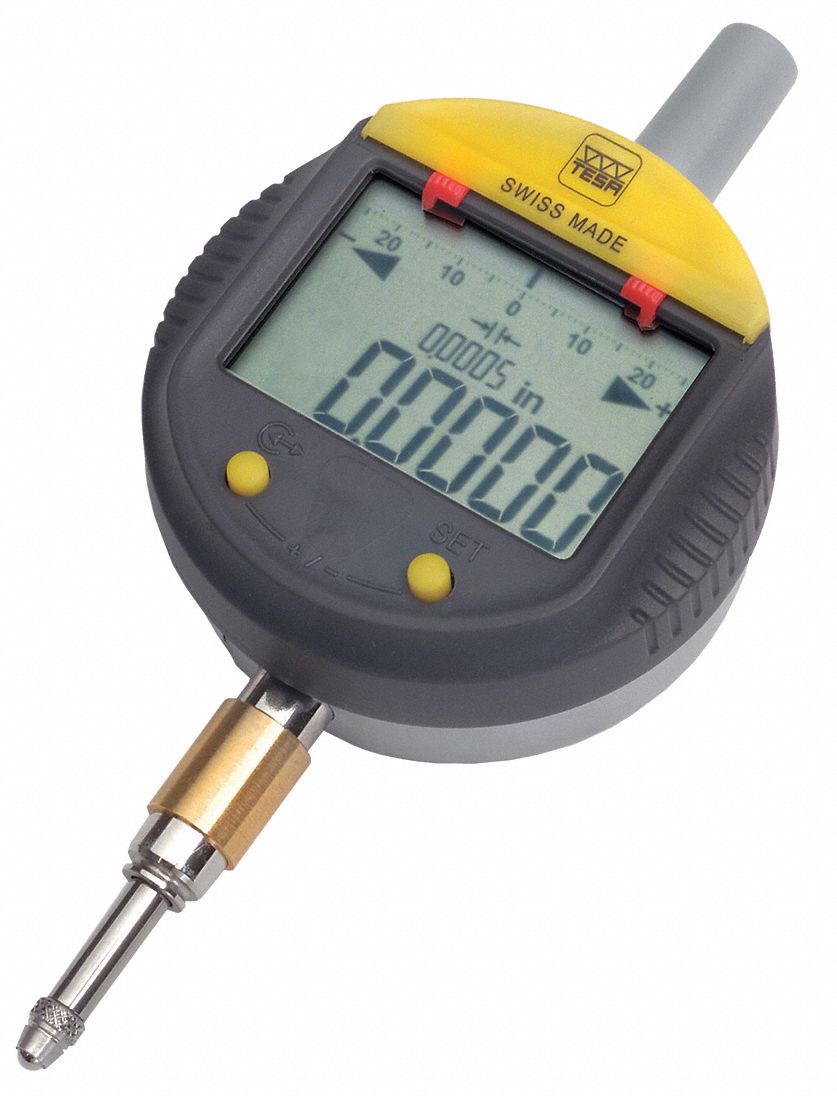 TESA BROWN & SHARPE Digital Indicator 0 in to 1 in Range, IP40, ±0.004