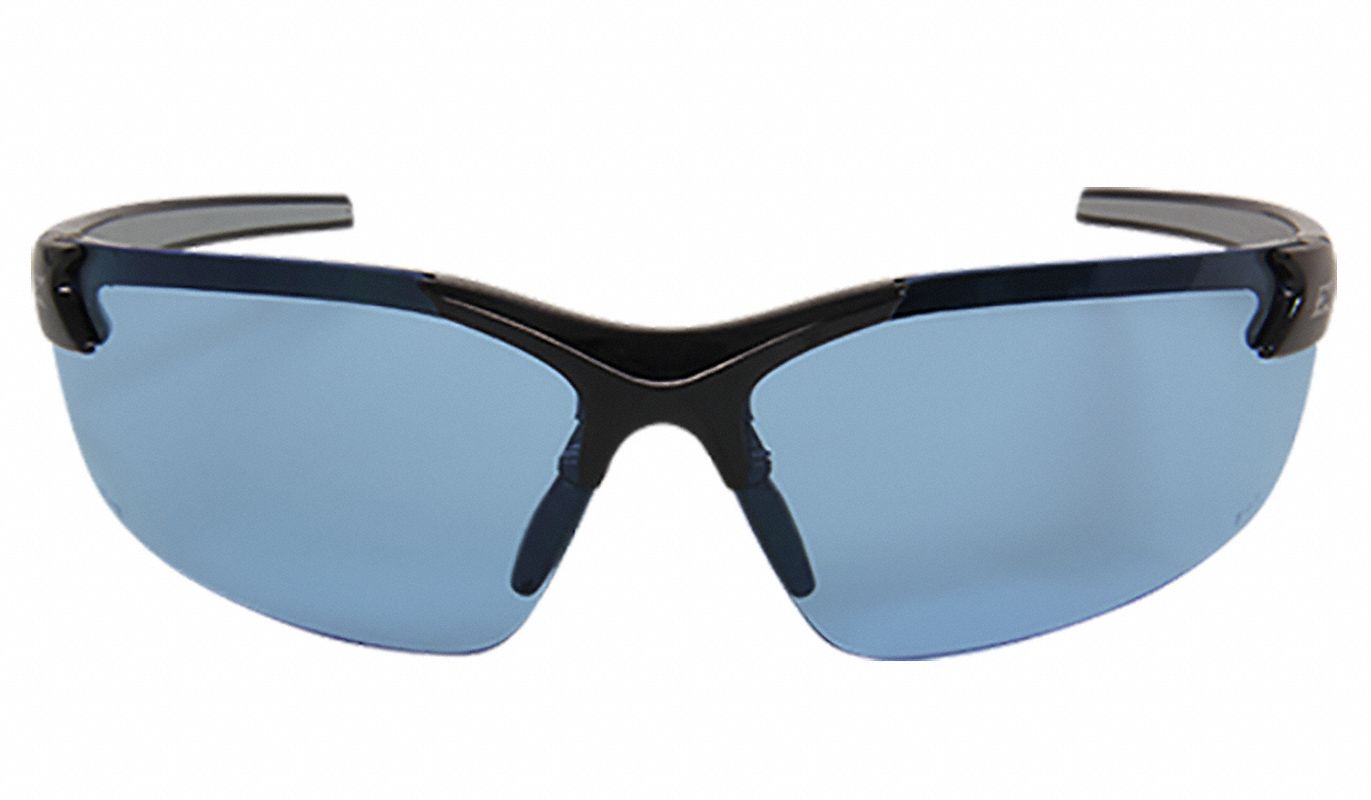 EDGE EYEWEAR Safety Glasses, Light Blue 38NH51DZ113VSG2 Grainger