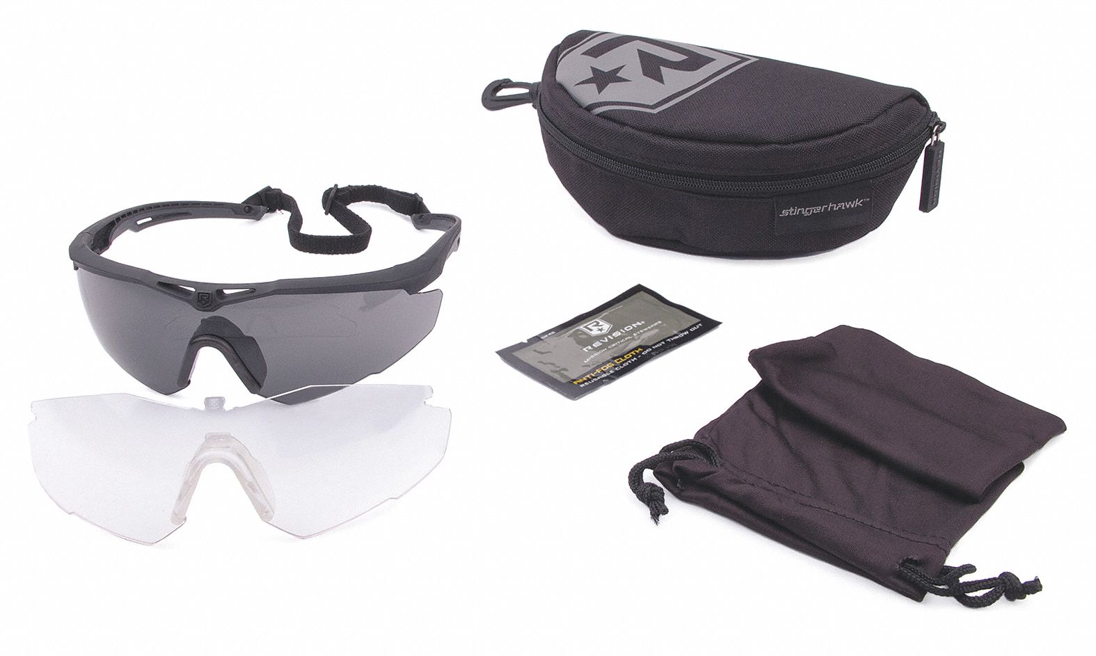 REVISION MILITARY Ballistic Safety Glasses, Assorted 38RL5640152