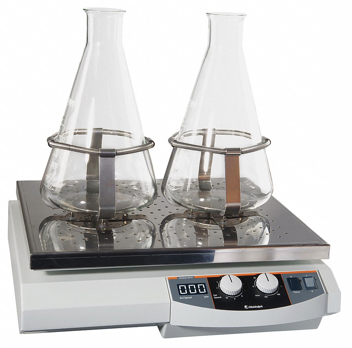 HEIDOLPH, Orbital, 15.35 in Platform Lg Lab Equipment, Orbital