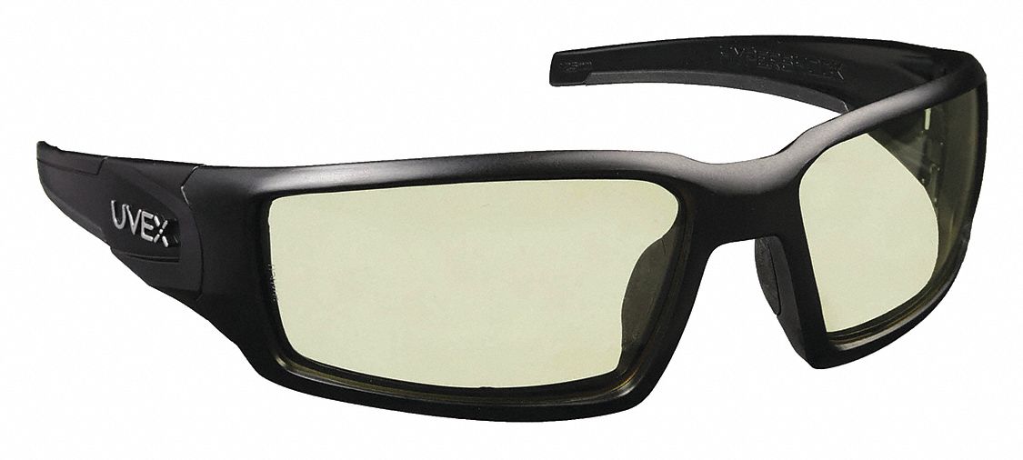 HONEYWELL UVEX Hypershock™ AntiFog Safety Glasses , Amber Lens Color