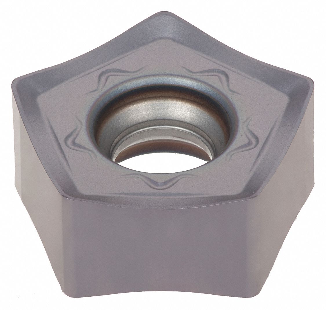 TUNGALOY Milling Insert, Pentagon, PNMU, 0905, MJ, AH3135, Medium