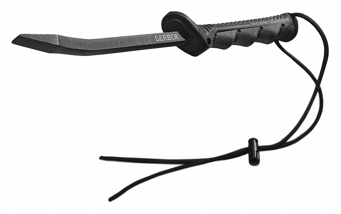 GERBER Pry Bars, Mini Pry Bar, Overall Length 11 in, Steel 38VG2430001057 Grainger