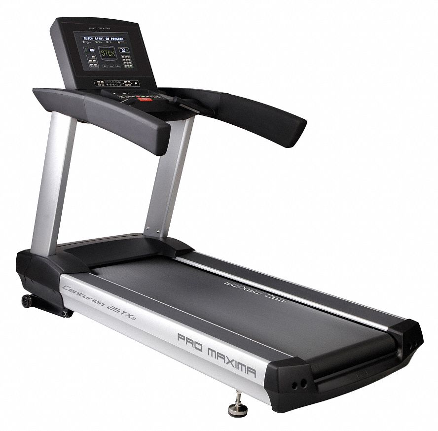 PROMAXIMA Treadmill, 5.5 hp HP, 64 in Running Surface Length, 22 in
