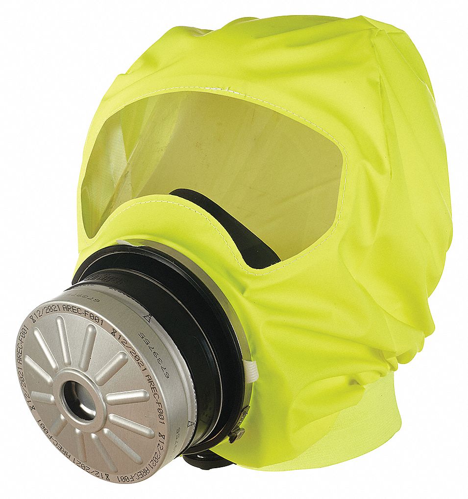 DRAEGER ESCAPE HOOD, HARD PACK, FOR PROTECTION AGAINST TOXIC FIRE