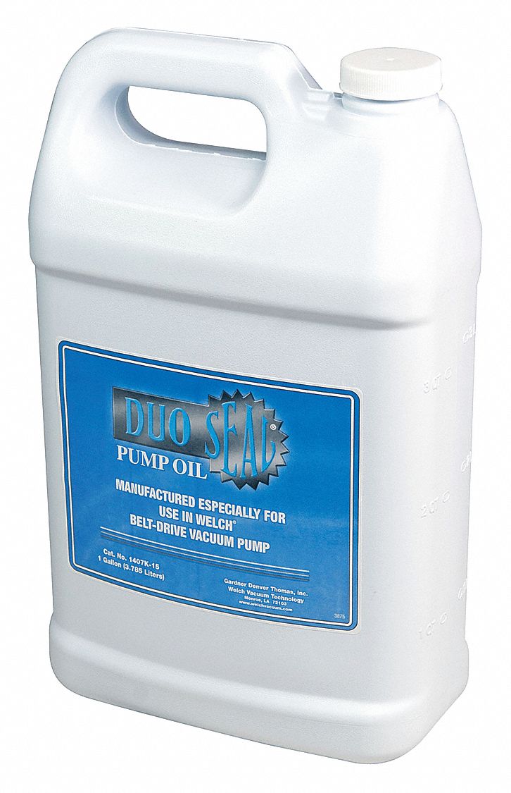 WELCH, 1 gal, Bottle, Vacuum Pump Oil 38XV271407K15 Grainger