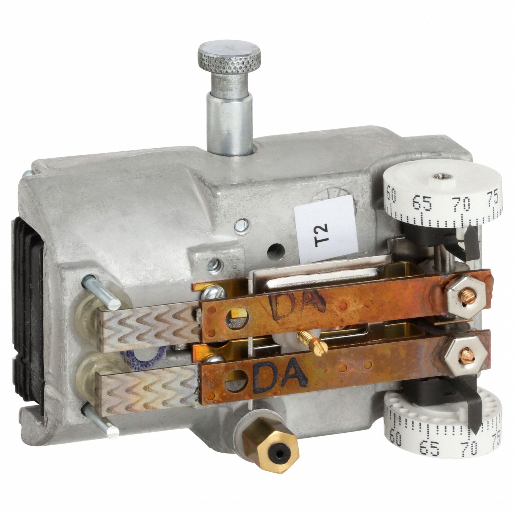 JOHNSON CONTROLS, 55° to 85°F (Day/Night), Horizontal, No, Pneumatic