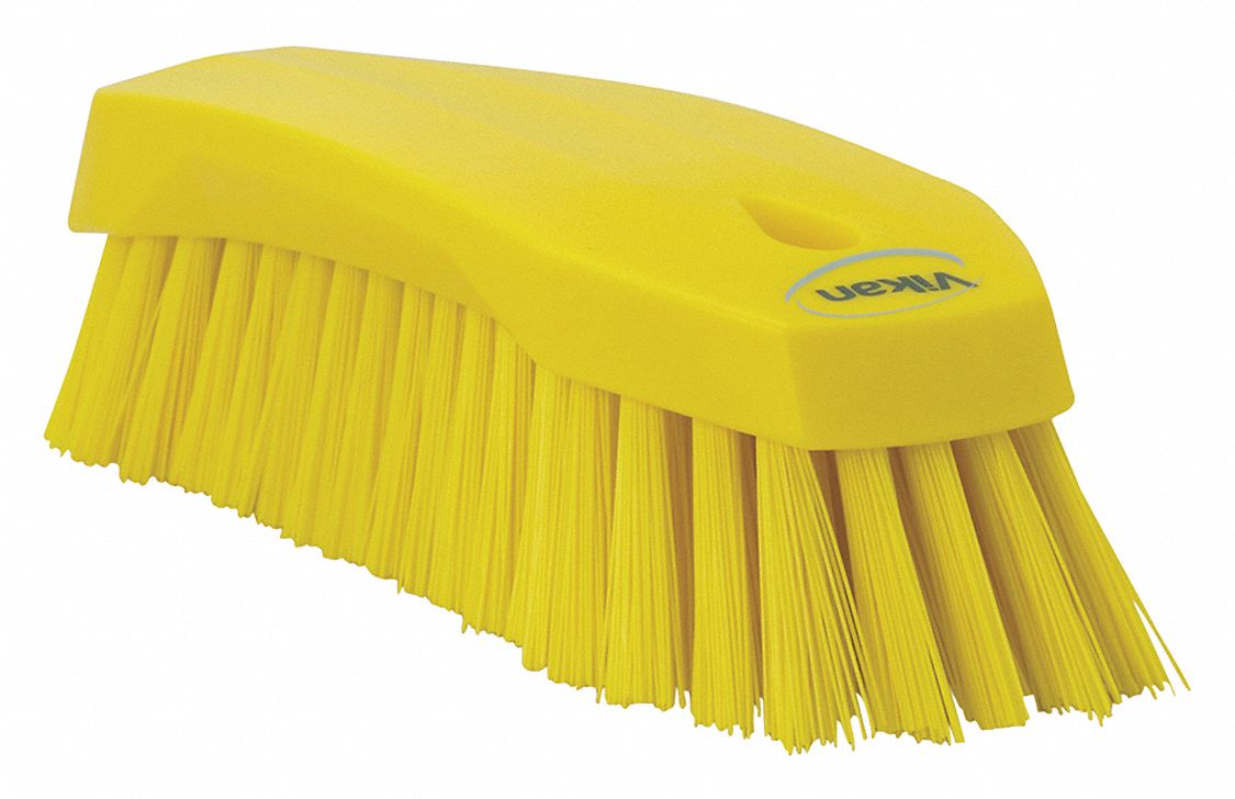 VIKAN Scrub Brush Polyester Bristles, Polypropylene Handle, 7 1/2 in