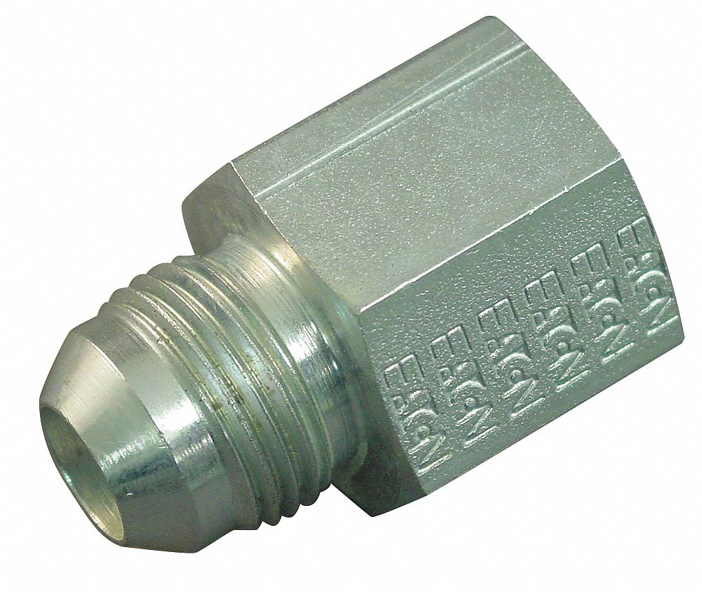 EATON AEROQUIP Hydraulic Hose Adapter, Fitting Material Carbon Steel x