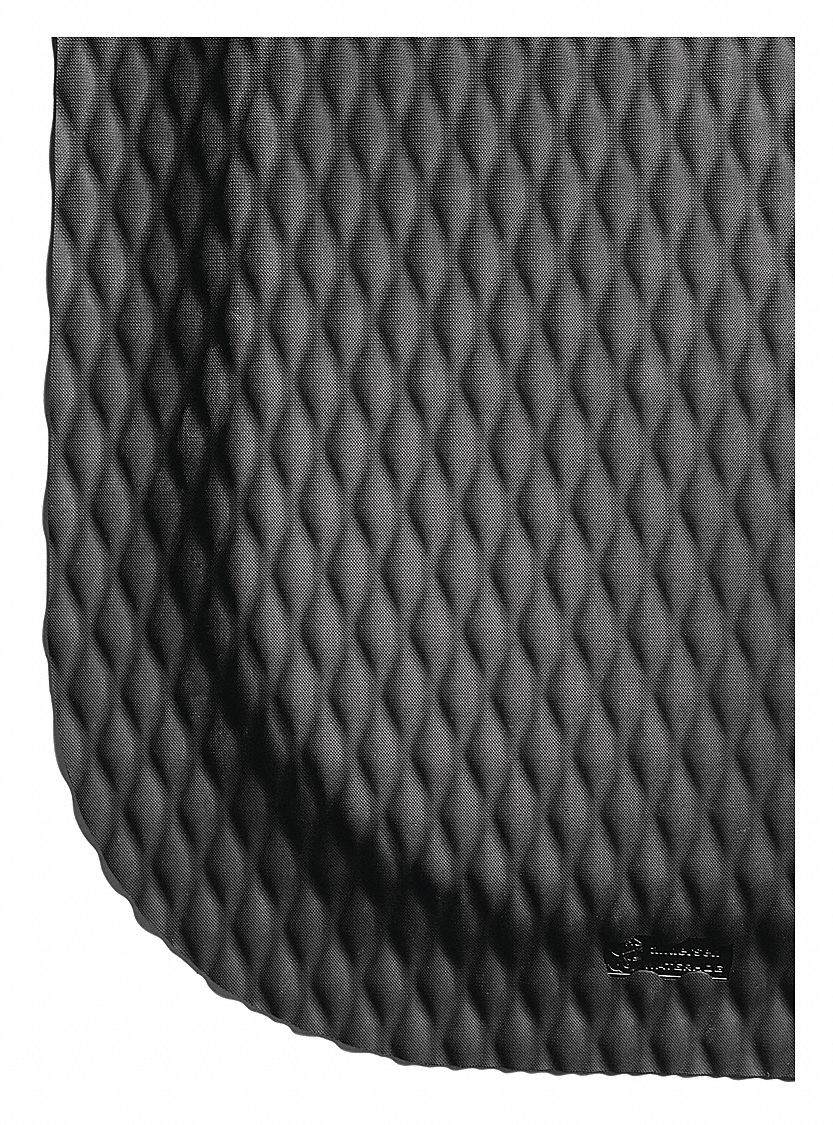 AntiFatigue Mat,2X3ft.,5/8",Black Grainger