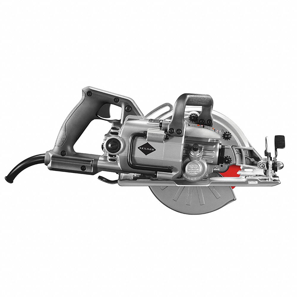 SKILSAW Circular Saw, 7 1/4 in Blade Dia., Left Blade Side, 2 7/16 in