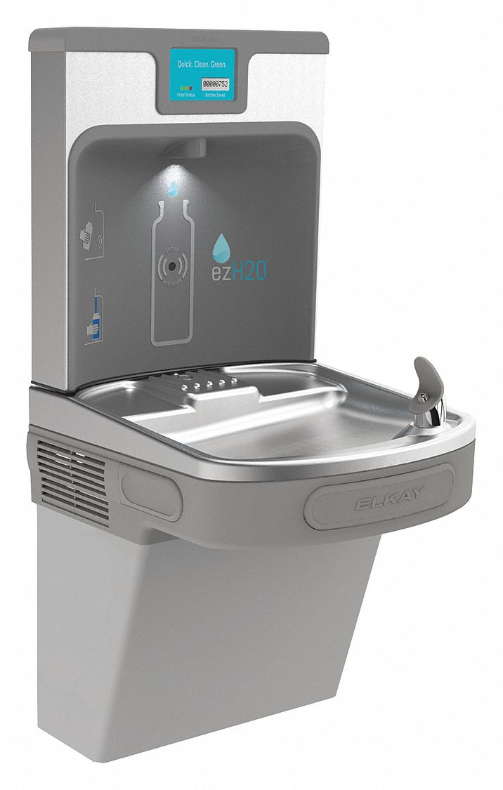 ELKAY Refrigerated, Dispenser Design Wall, Water Cooler with Bottle