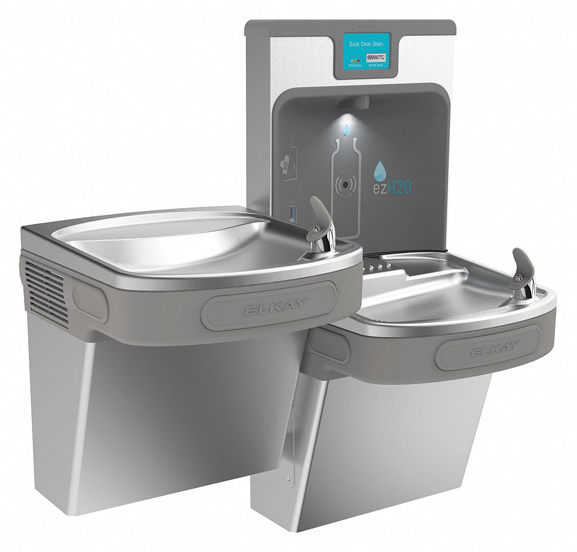 ELKAY Refrigerated, Dispenser Design Wall, Water Cooler with Bottle