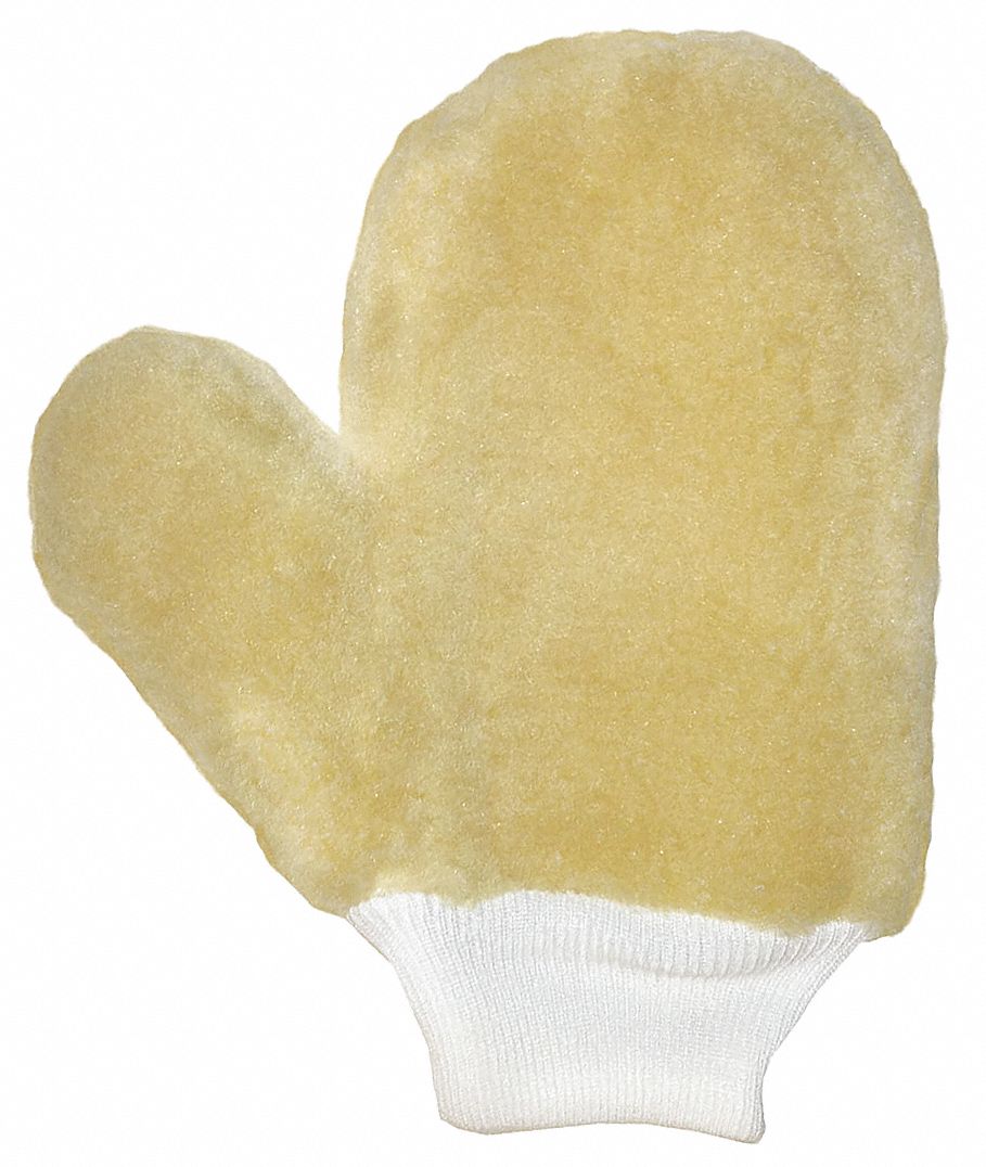SHURLINE Painting Mitt Paint Mitt, 9 in Overall Lg, 5 3/8 in Overall Wd, Synthetic Lambs Wool