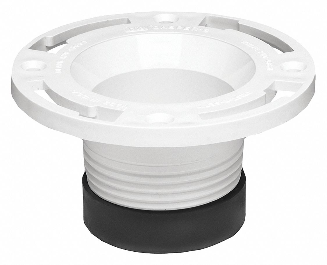 Toilet Flange, Fits Brand Most Toilets, For Use With All Floor Drain