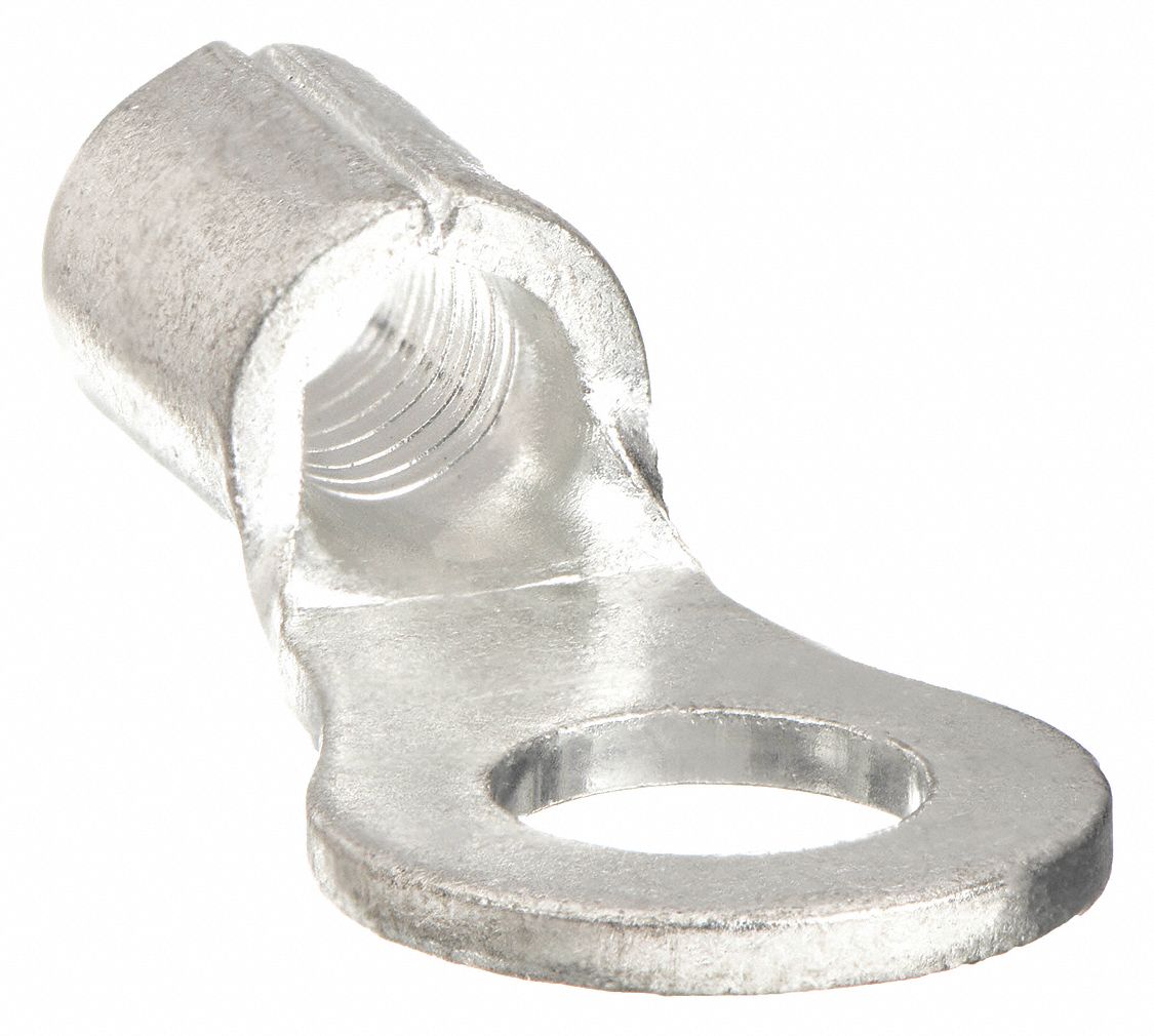 PANDUIT, Bare, 10 Stud Size, Ring Terminal 39AY88P1010RL Grainger