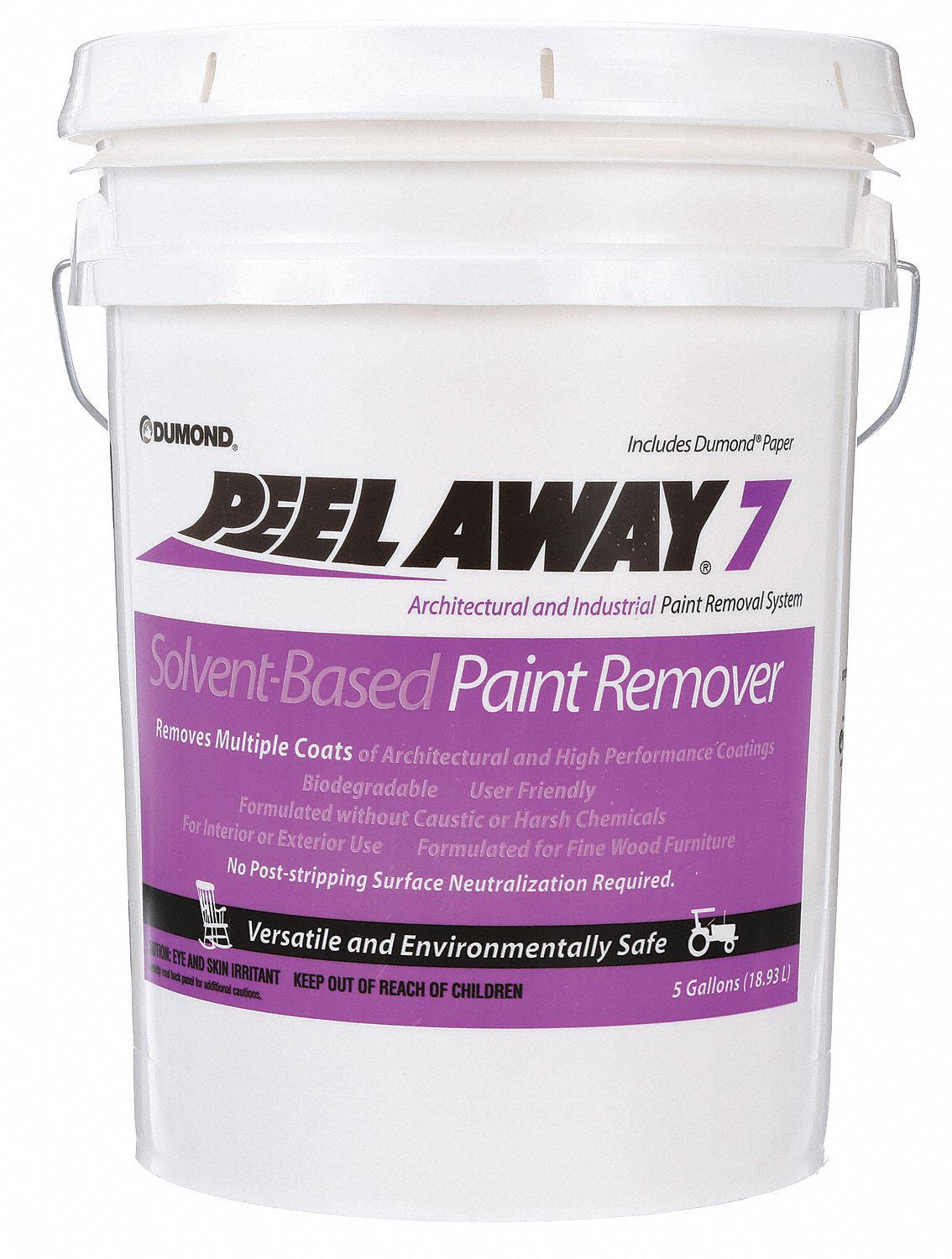 DUMOND Peel Away 7, 5 Gal 39C3127005 Grainger