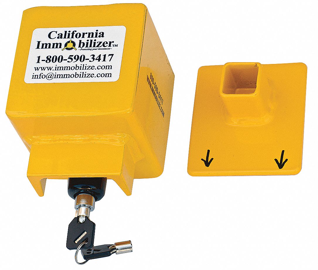CALIFORNIA IMMOBILIZER Coupler Lock Surge, 2 in to 2 5/16 in, Powder