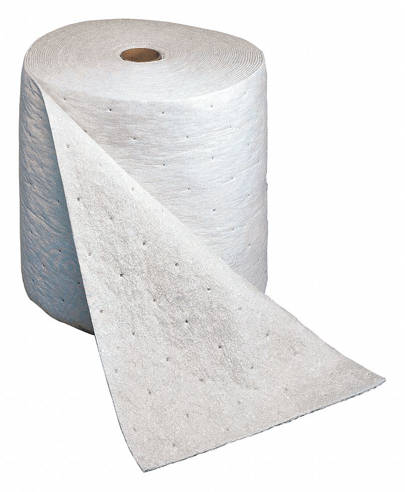 3M, 4,032 gal Volume Absorbed Per Pad, 31 gal (1 Pad), Absorbent Roll