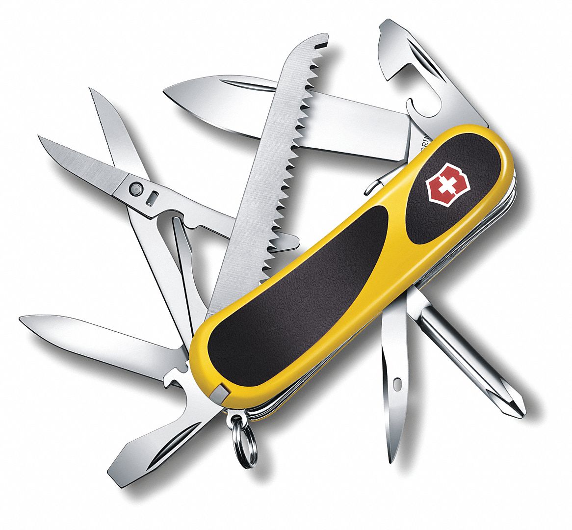 VICTORINOX SWISS ARMY, 8 Tools, 3 1/4 in Closed Lg, Folding Knife