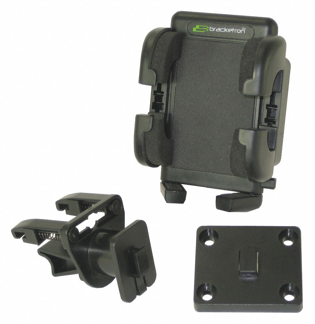 BRACKETRON Electronics Holder, Standard, 8in. 39CK18PHV202BL Grainger