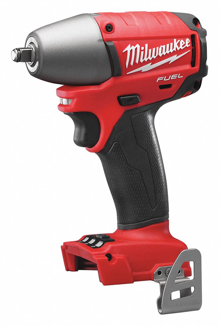 MILWAUKEE 3/8" Cordless Impact Wrench, 18.0 Voltage, 220 ft.-lb. Max