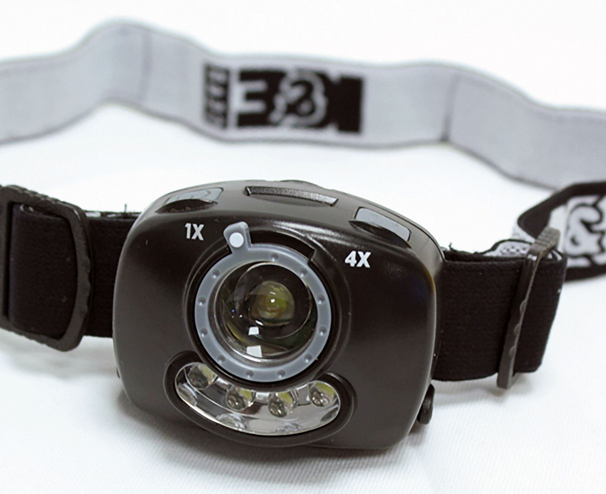 RAILHEAD GEAR LED Headlamp, Plastic, 50,000 hr Lamp Life, Maximum