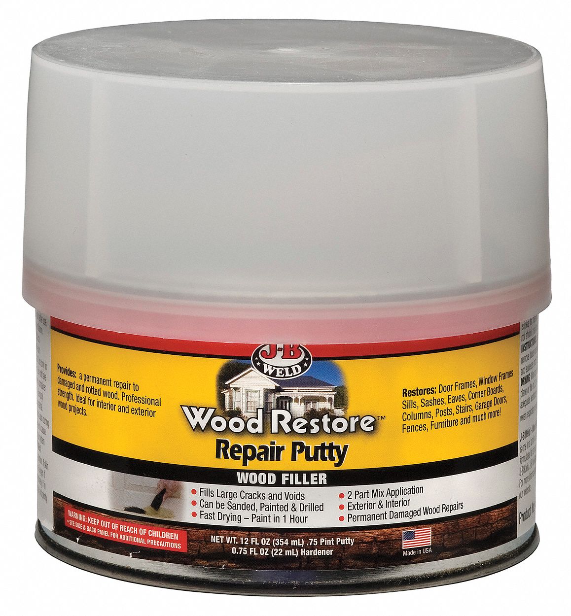 JB WELD 12 oz Repair Putty, Taupe 39F87340003 Grainger