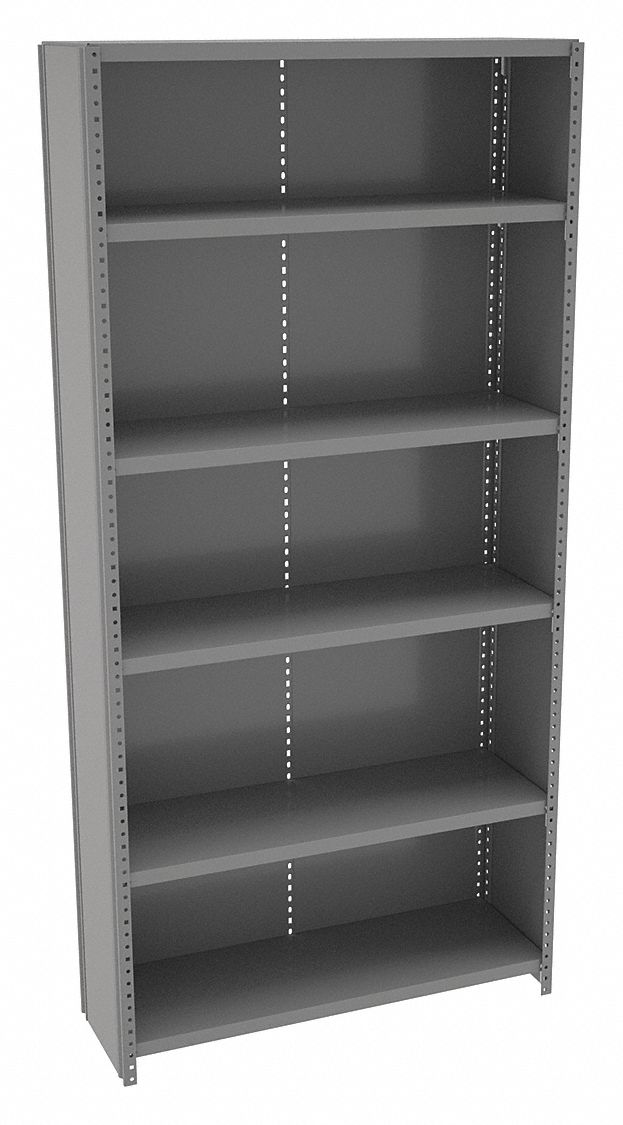 TENNSCO, Standalone, LightDuty, Metal Shelving 39FM63ESPC61236