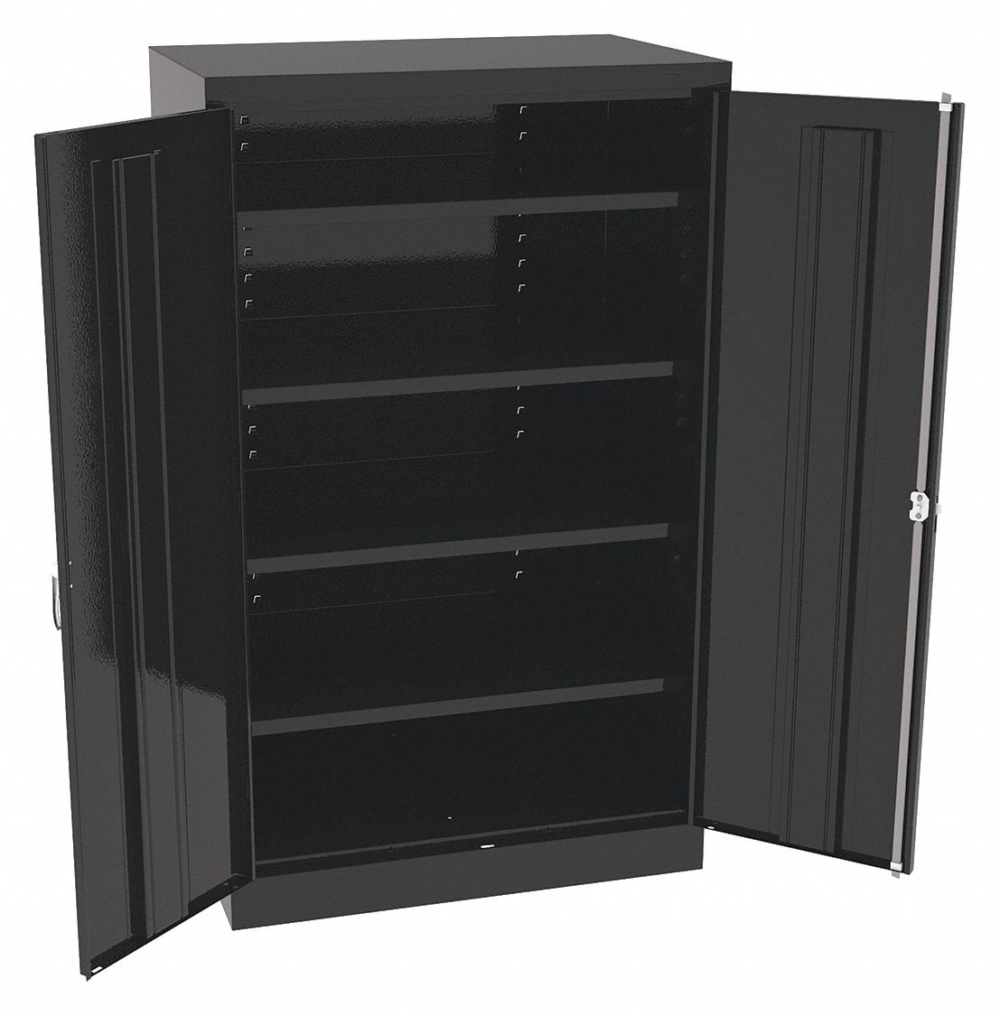 TENNSCO Commercial Storage Black, 60 in H X 36 in W X 24 in D, Assembled 39FP43
