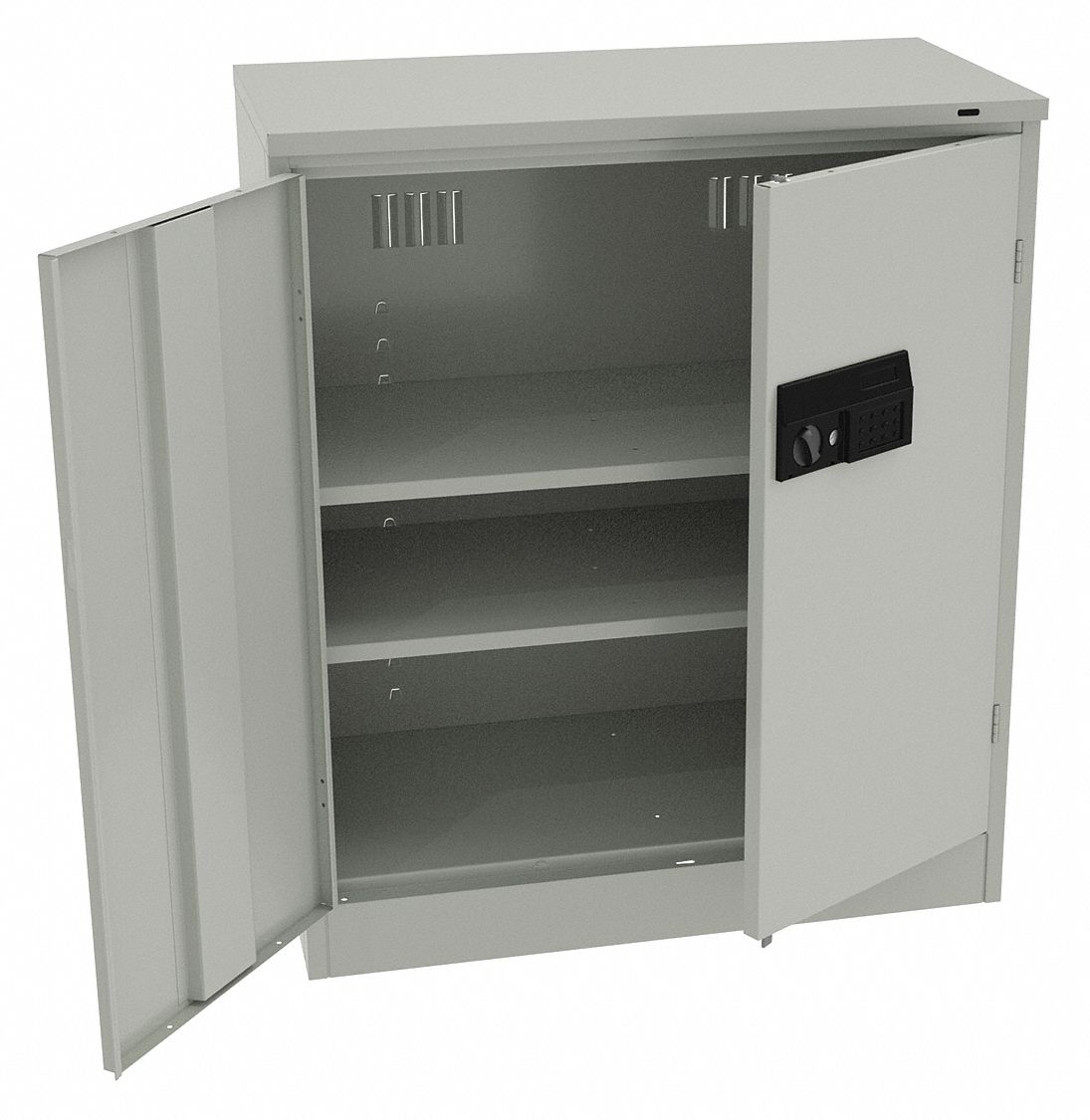 TENNSCO Commercial Storage Light Gray, 42 in H X 36 in W X 18