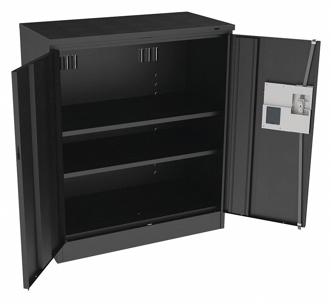 TENNSCO Commercial Storage Black, 42 in H X 36 in W X 18 in D