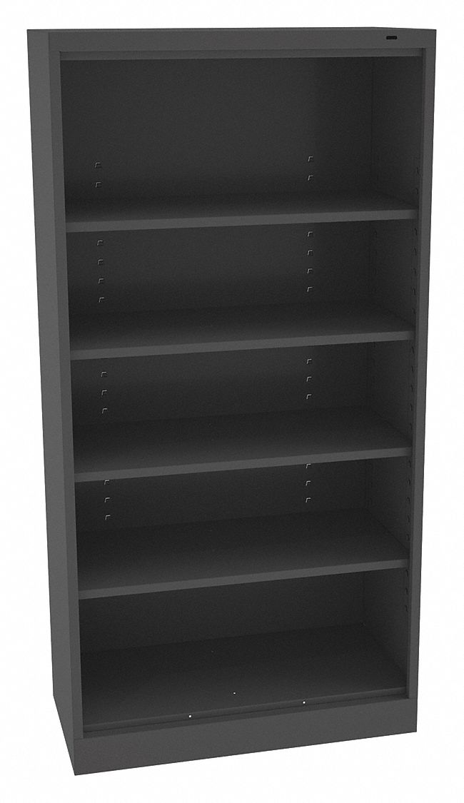 TENNSCO Metal Shelving LightDuty, Standalone, 36 in x 24 in, 72 in