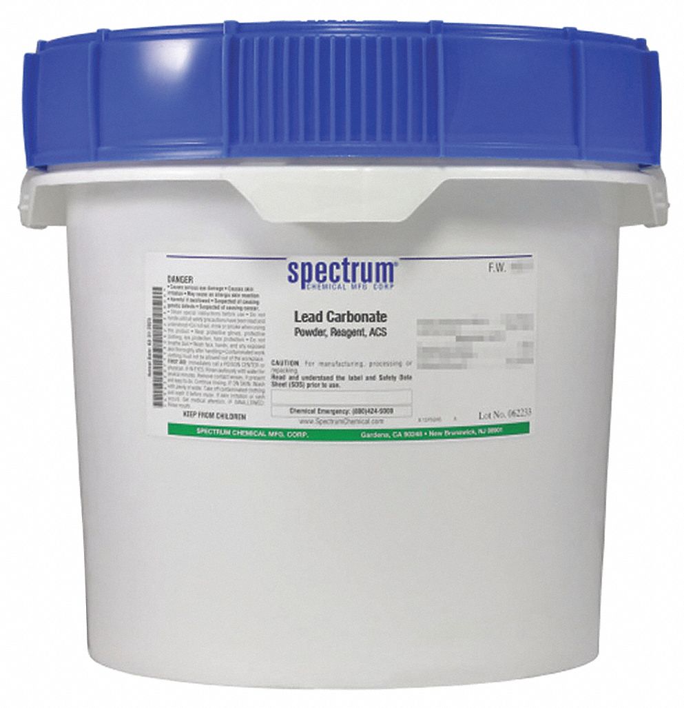 598630, F.W. 267.20, Lead Carbonate, Powder, Reagent, ACS 39G577