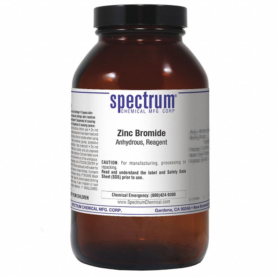 7699458, F.W. 225.21, Zinc Bromide, Anhydrous, Reagent 39H154Z1048