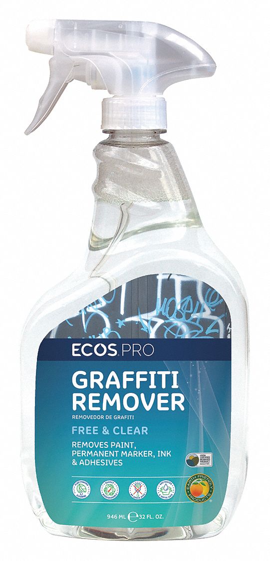 ECOS PRO Graffiti Remover, 32 oz. 39M999PL9347/6 Grainger