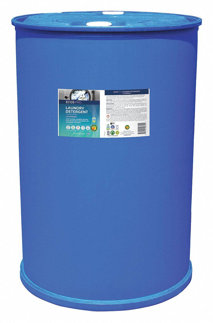 ECOS PRO Laundry Detergent, Cleaner Form Liquid, Cleaner Container Type Drum 39N059PL9755/55