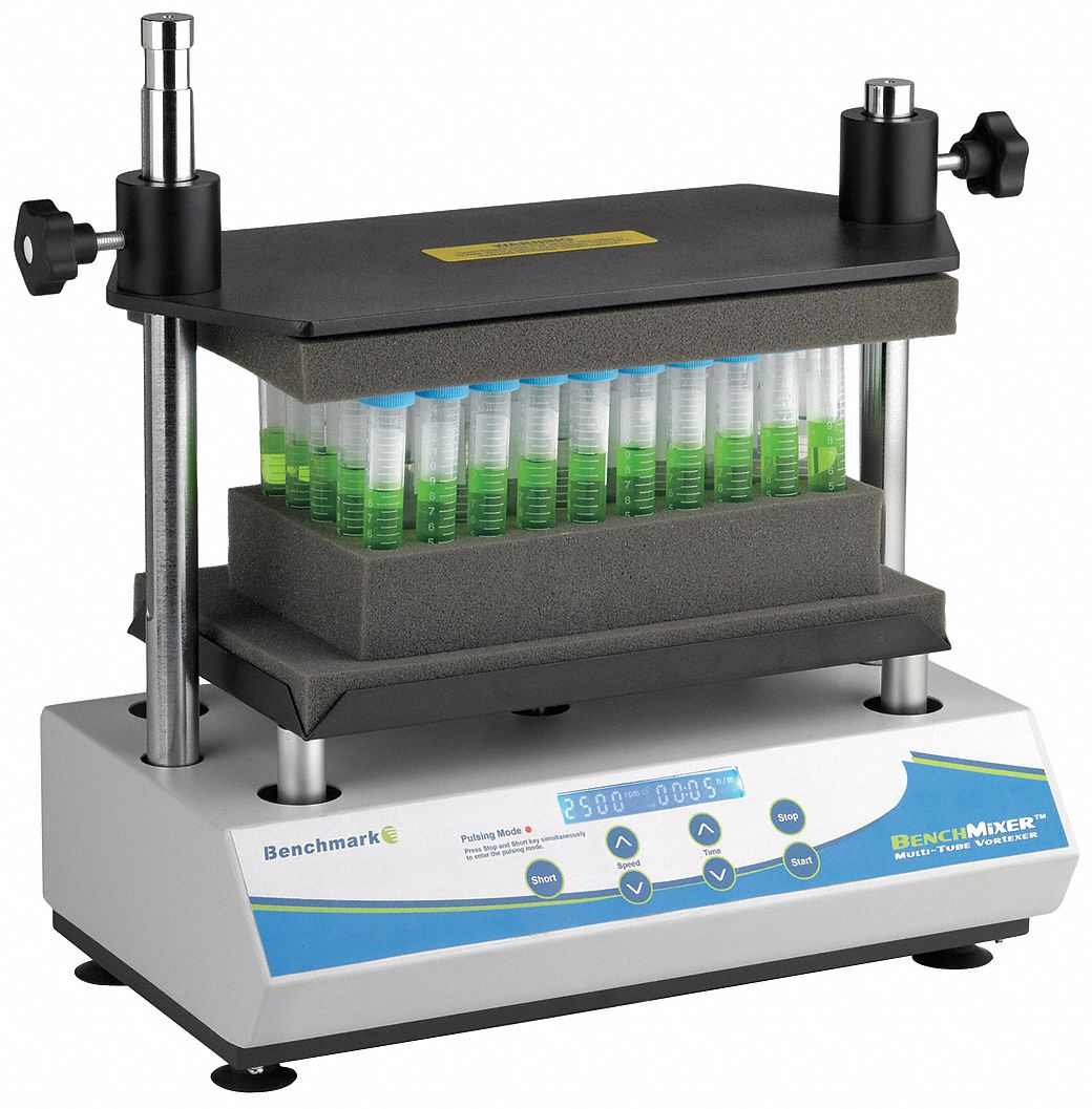 BENCHMARK SCIENTIFIC Shaker, Vortex Mixer, 500 to 2500 rpm 39P068