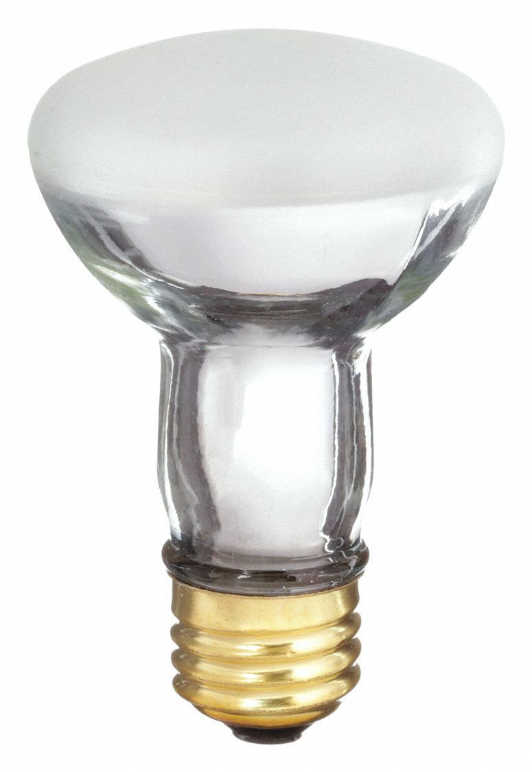 Halogen Reflector Lamp, R20, Medium Screw (E26), Lumens 490, Reflector