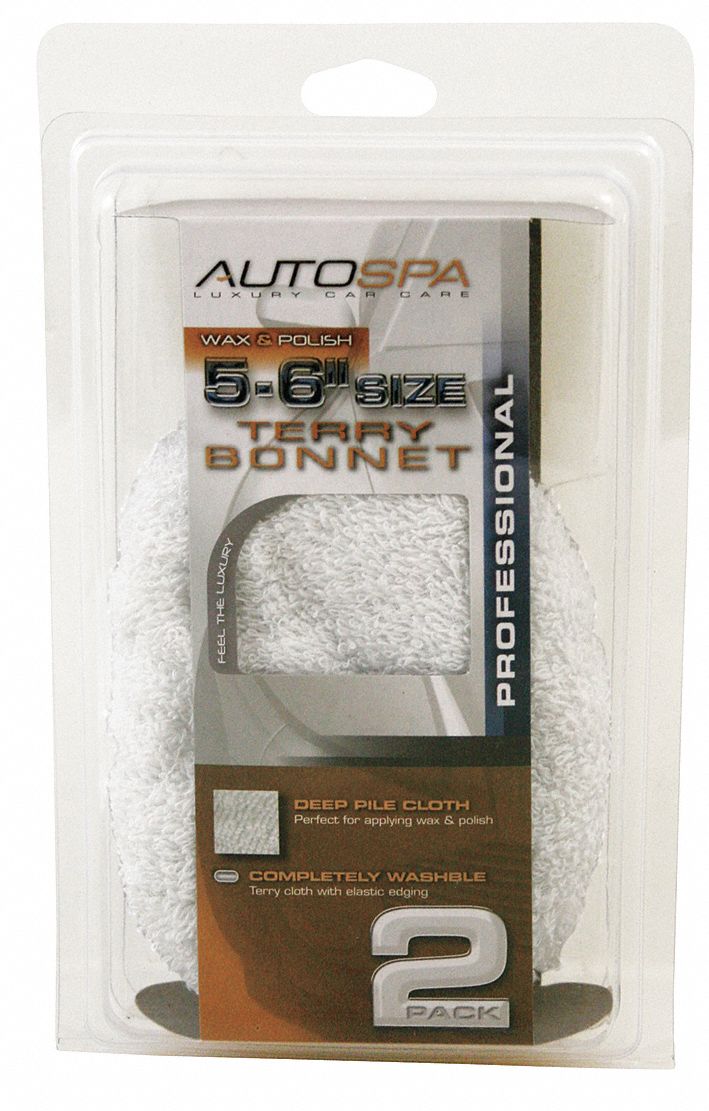 CARRAND Polishing Terry Cloth, Apply Wax, Compound & Polish, 2