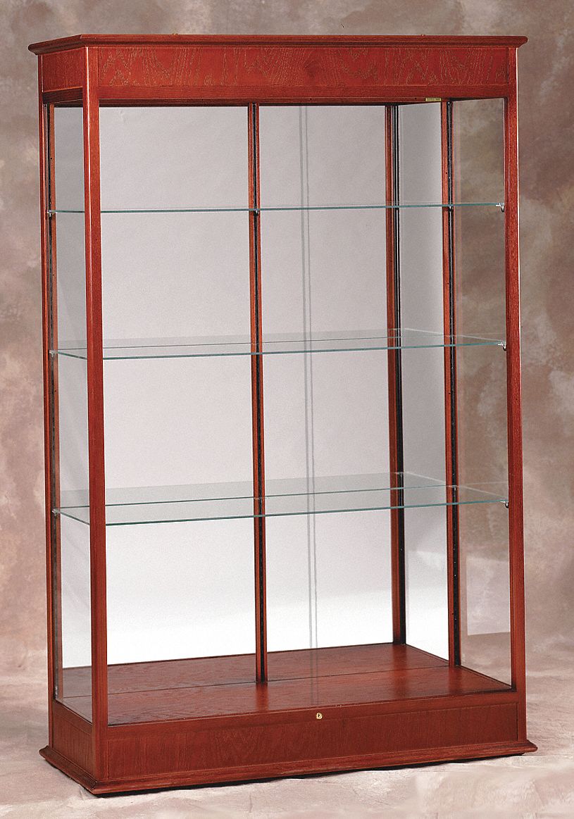 WADDELL DISPLAY, 77 in Ht, 48 in Lg, Floor Display Case 39T391691K