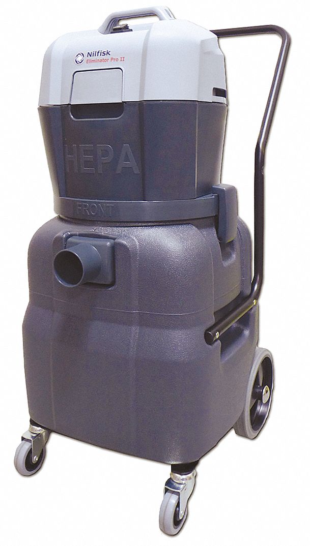 NILFISK, Wet/Dry, HEPA, Shop Vacuum 39UD67107412640 Grainger