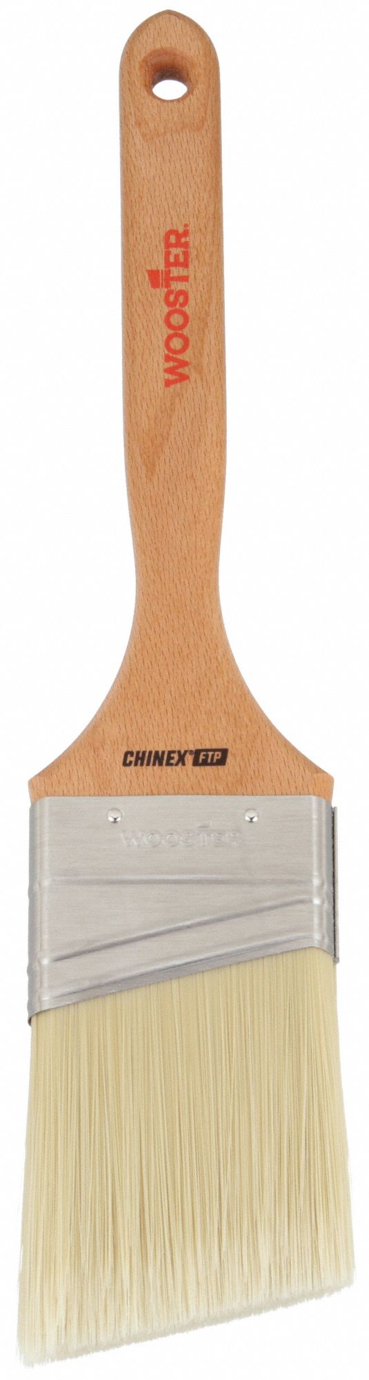 WOOSTER, Angle Sash Brush, 2 1/2 in, Paint Brush 39UU3844102 1/2