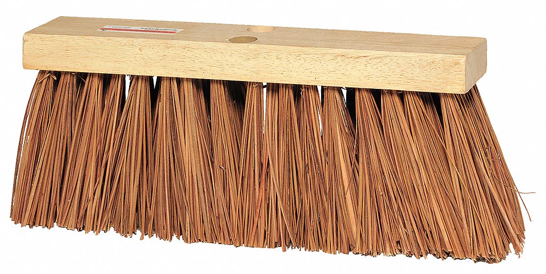 TOUGH GUY, Tapered, 16 in Sweep Face, Push Broom Head 3A3243A324