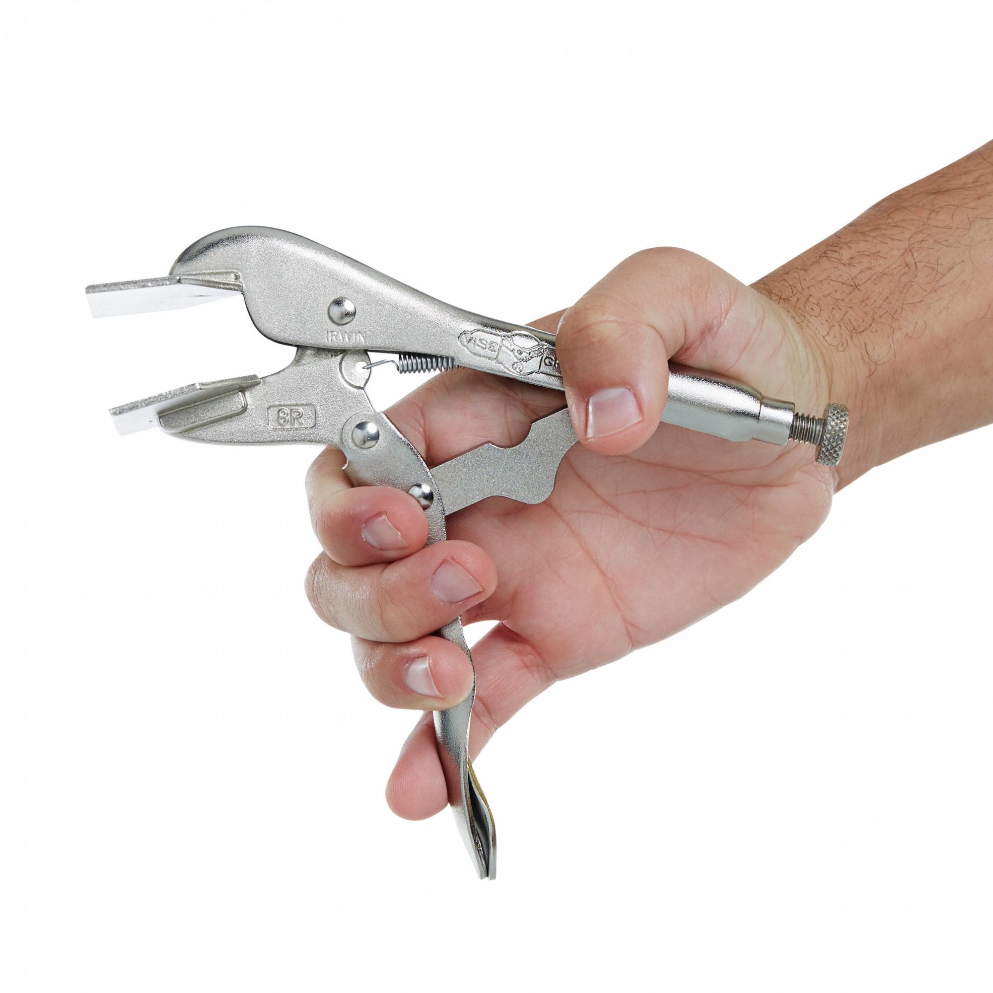 IRWIN VISEGRIP Locking Sheet Metal Clamp 3 1/8 in Max. Opening, 1 3/4