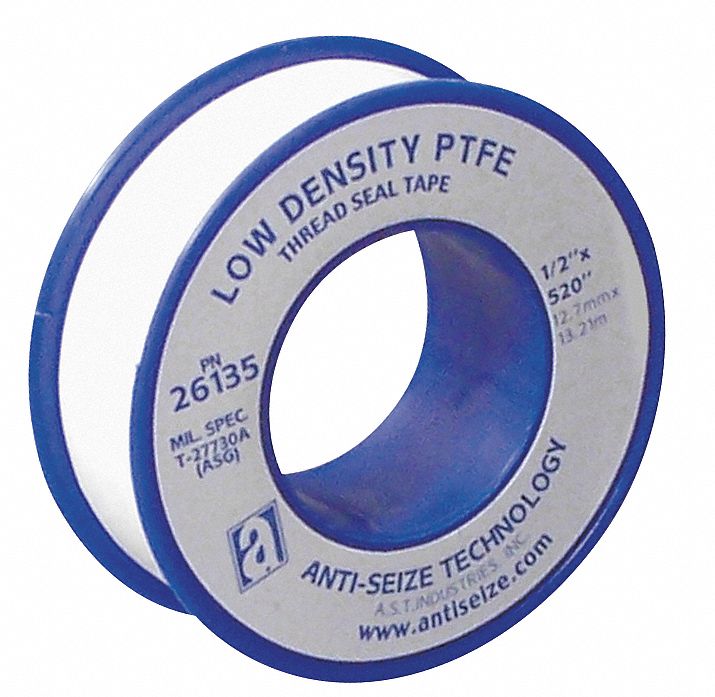 ANTISEIZE TECHNOLOGY Thread Sealant Tape, PTFE, 0.35 to 0.5sg, 3/4 in