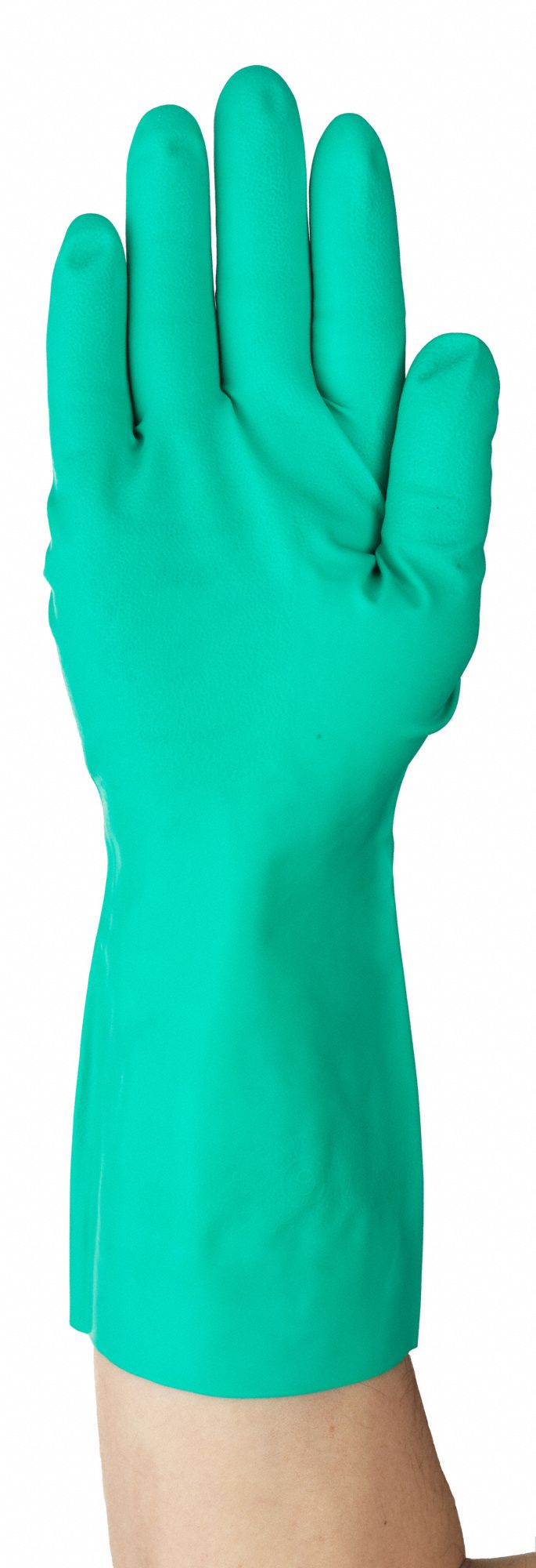 ANSELL Chemical Resistant Gloves, 8, Glove Materials Nitrile, 1 PR